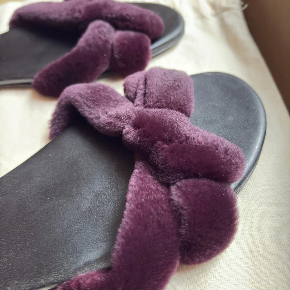 🥀 The Row Hollie Mink Slide Sandals
Women's Size: US 7 | IT 37.5 🥀 - Picture 4 of 14